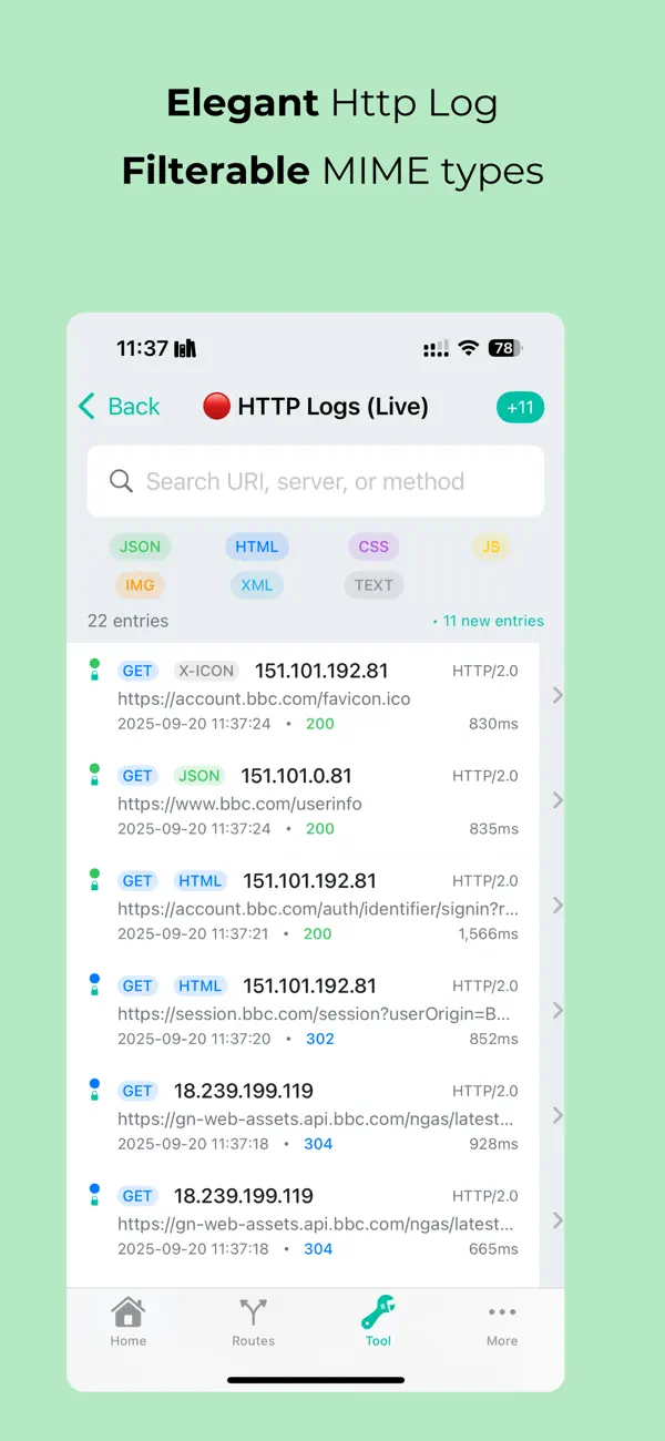 #6. MintFlow NetStack (iOS) Ved: GalaxNet Ltd.