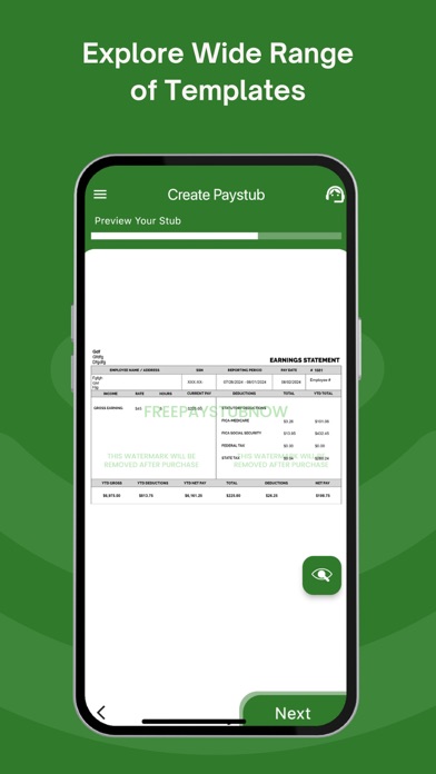 Paystub Now Screenshot