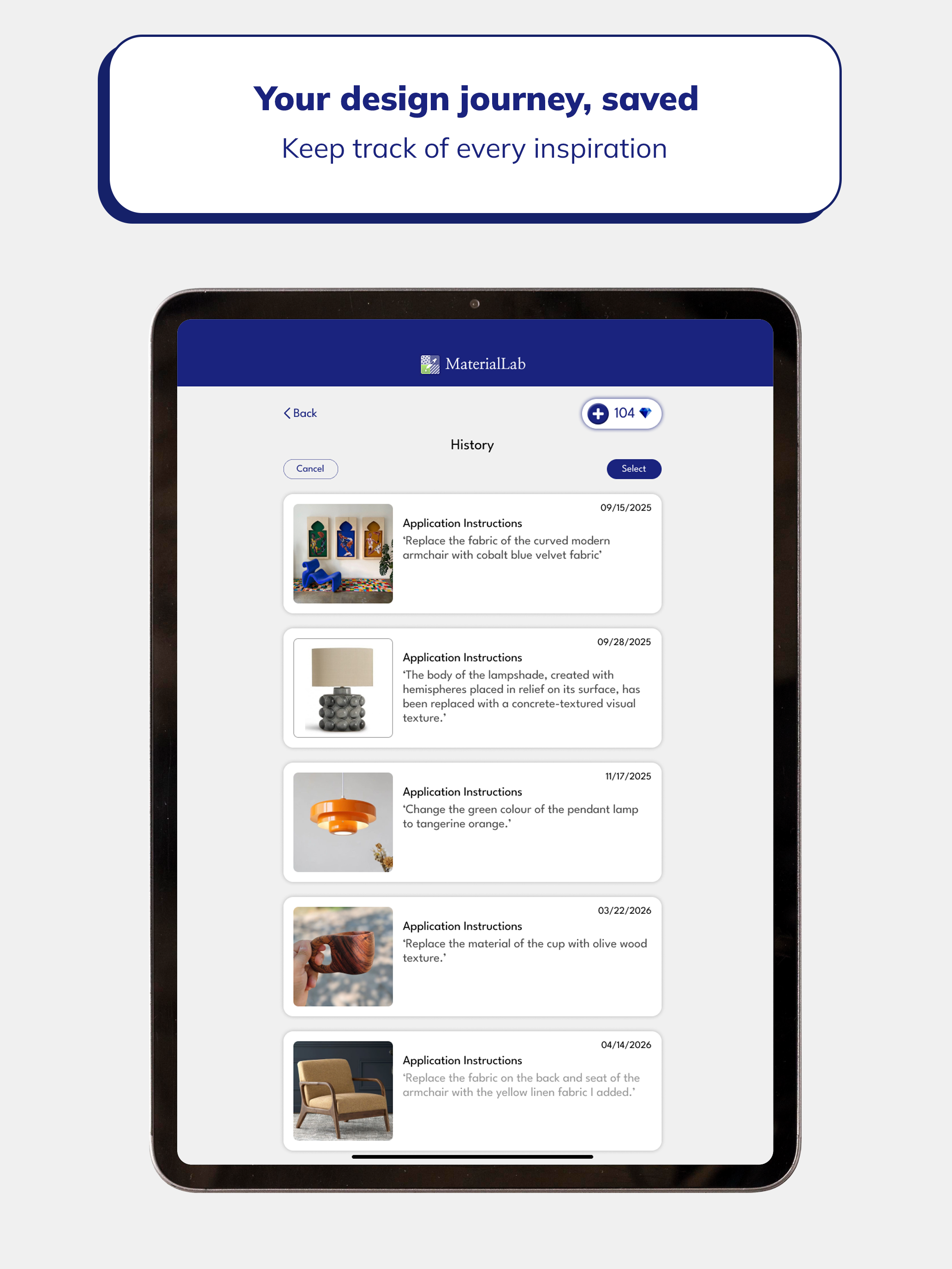 product design editor MaterLab screenshot 7