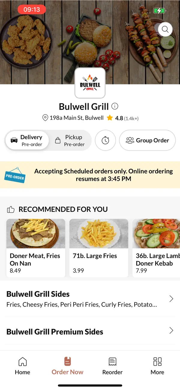 Screenshot #2 pour Bulwell Grill