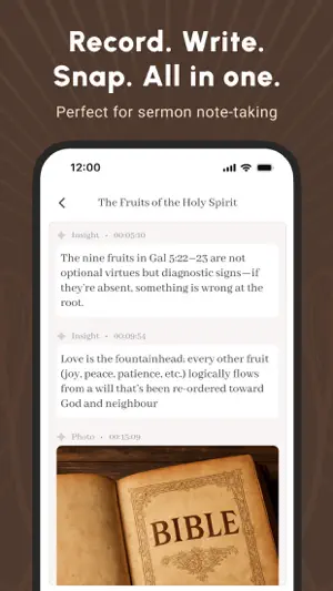 Bible Note: Sermon Notes screenshot 3