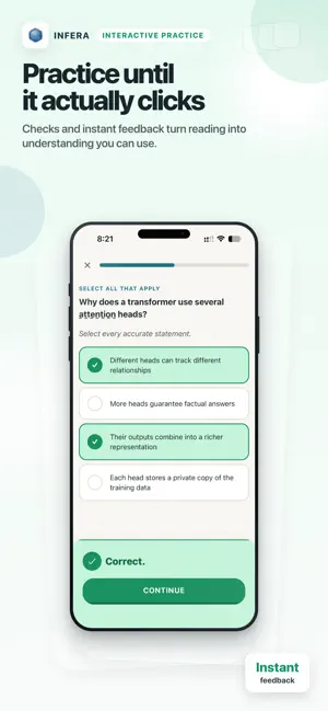 Infera: Learn AI & LLMs screenshot 3