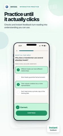 Infera: Learn AI & LLMs Screenshot 3 of 6