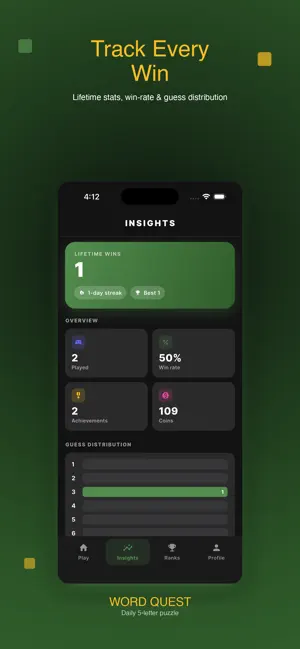 Word Quest: Daily Puzzle screenshot 1