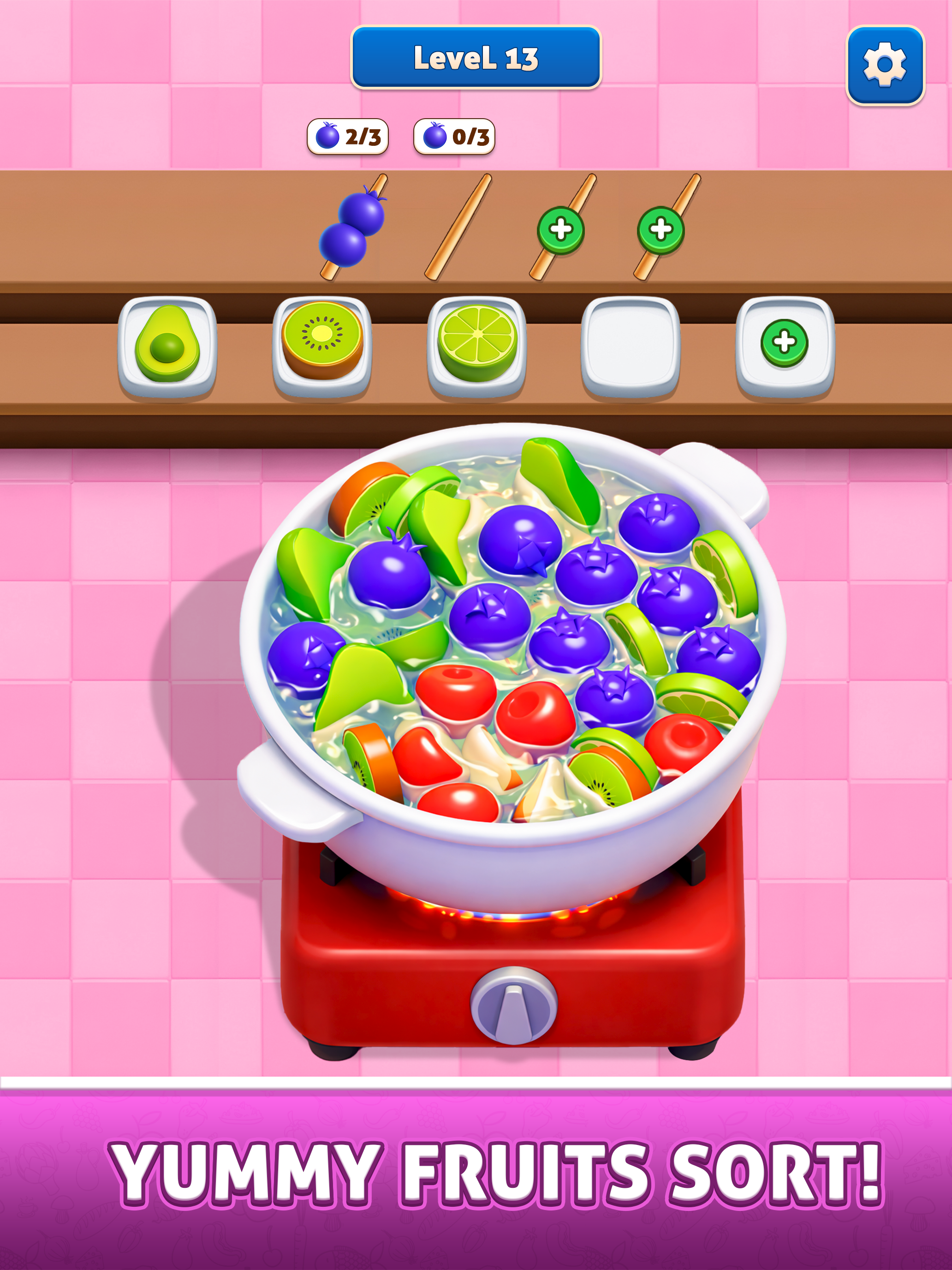 Hot Pot Food: Sorting Puzzle