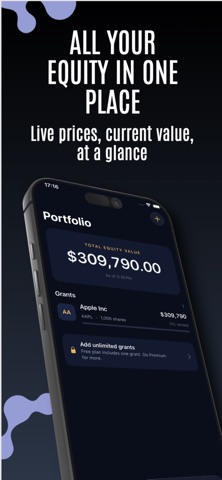 Vestly: Equity & RSU Tracker screenshot