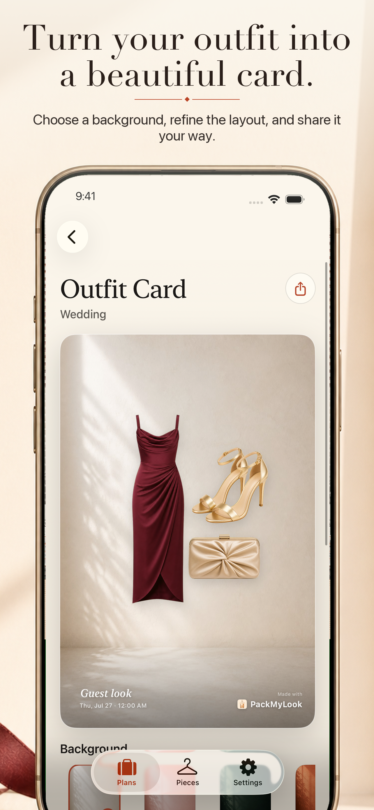 PackMyLook: Trip Outfits screenshot 9