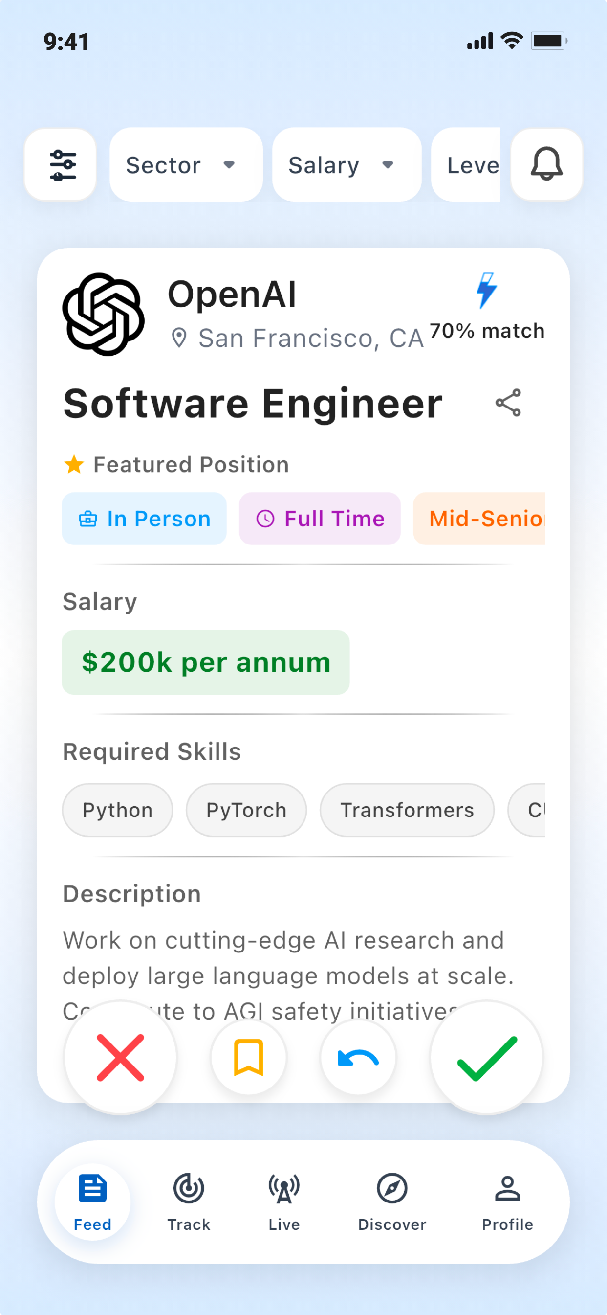 ApplyBee AI - Swipe to Apply screenshot 3