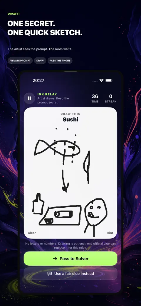 CharadePulse: App Store preview 1