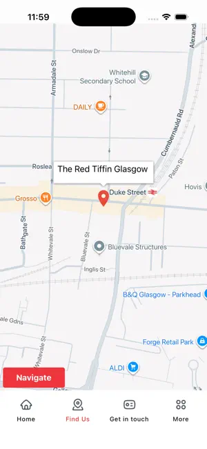 The Red Tiffin Glasgow screenshot 2