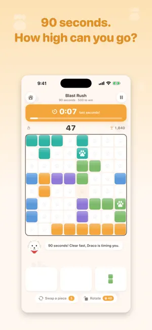 Pawblast: Dog Block Puzzle screenshot 1