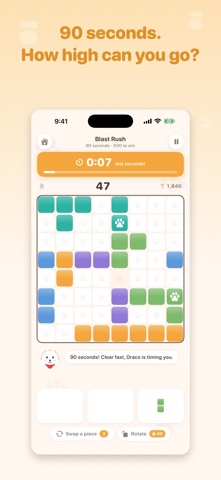 Pawblast: Dog Block Puzzle Screenshot 1 of 6