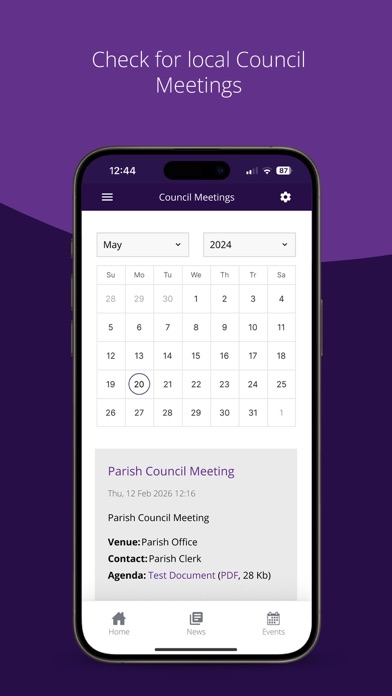 Parish & Town Councils Screenshot