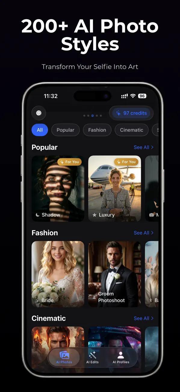 Screenshot #2 pour AI Photo Studio: Gusto