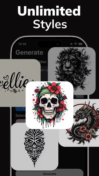 AI Tattoo Design Generator Ink screenshot-3