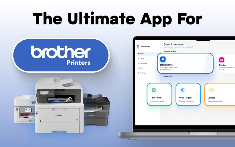 iPrint app for Brother Printer screenshot