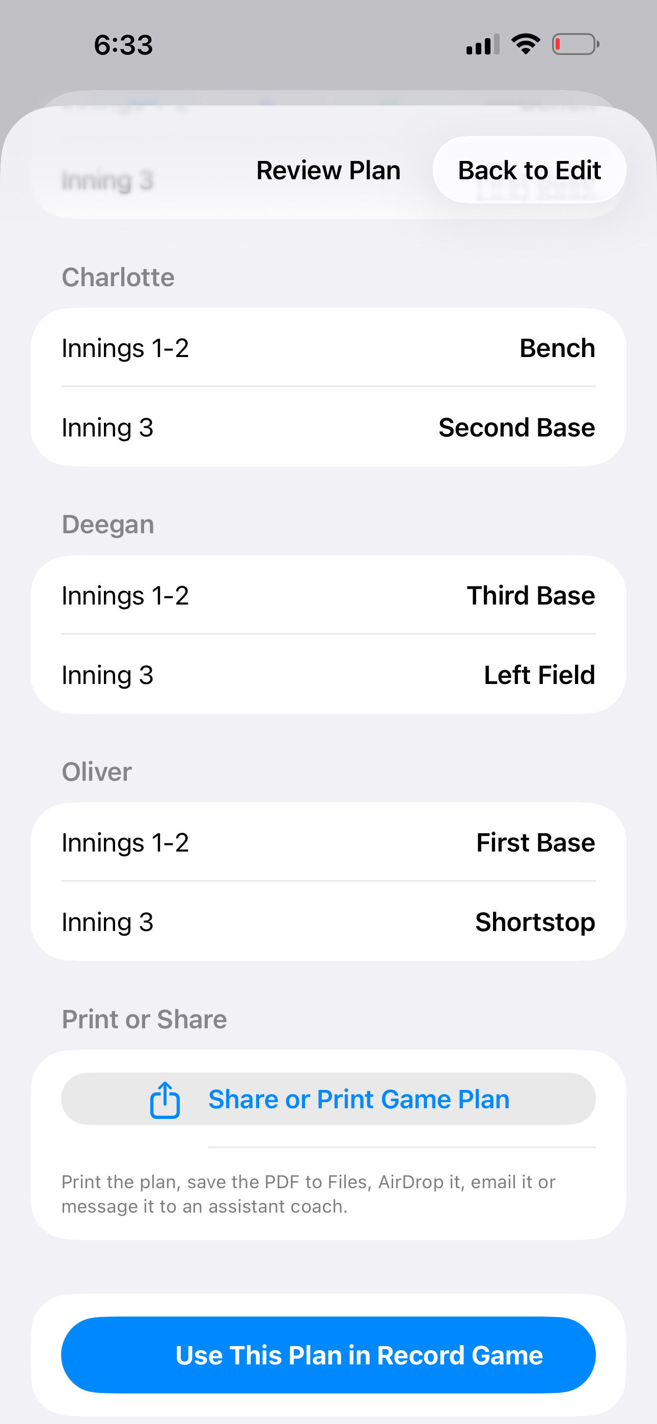 Baseball Coach Assistant screenshot 8
