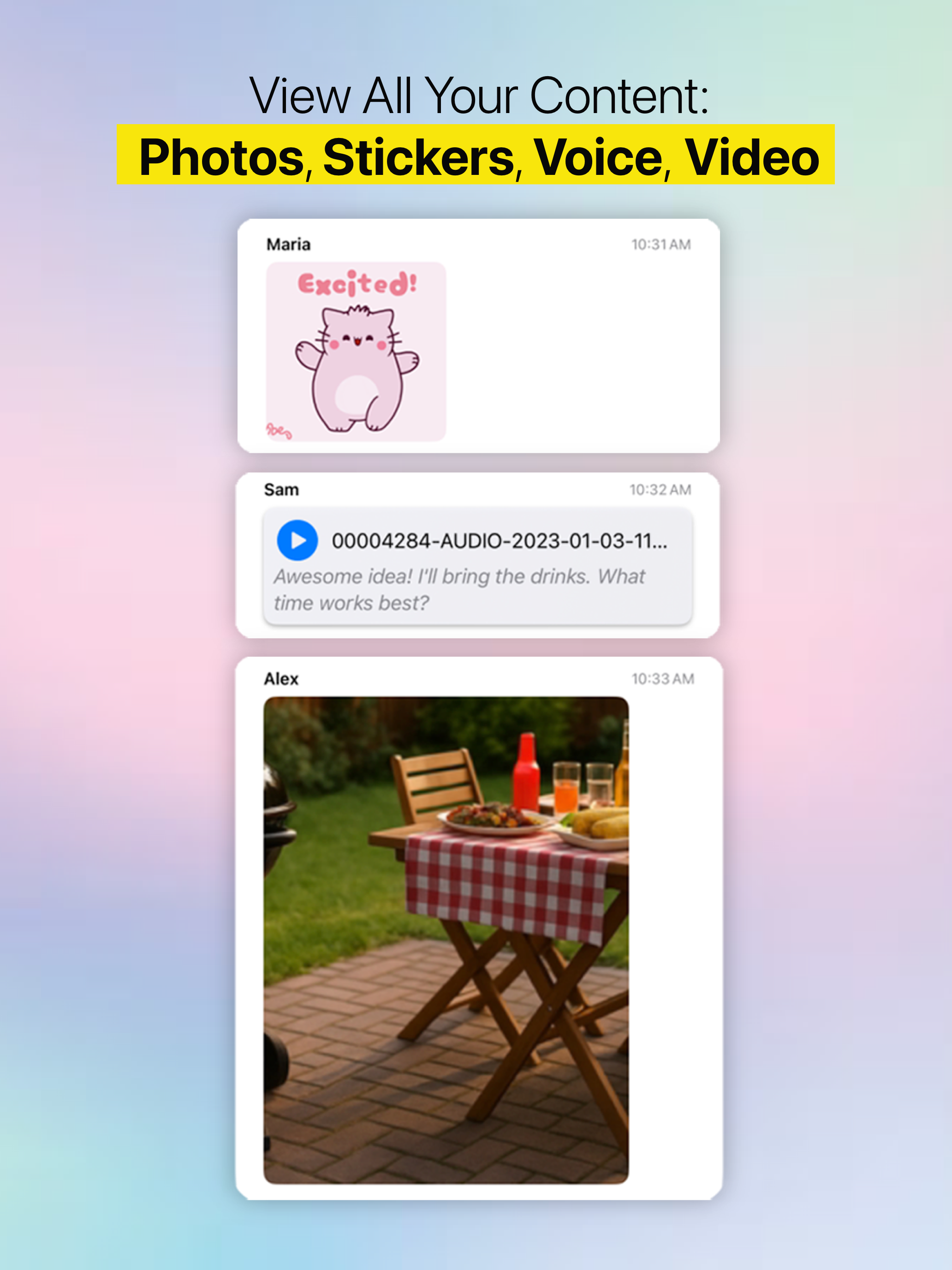 Chat Archive - WA Backup