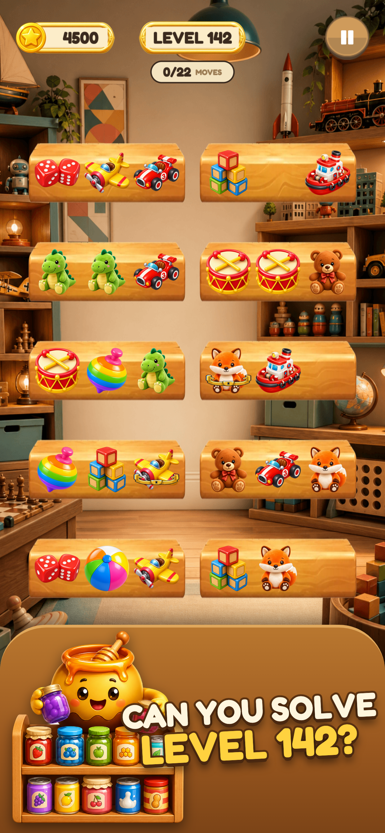 Shelf Sort: Cozy Sort Puzzle