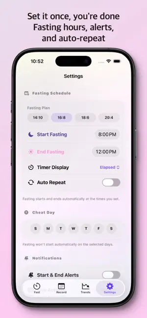Be.m – Fasting Timer screenshot 1