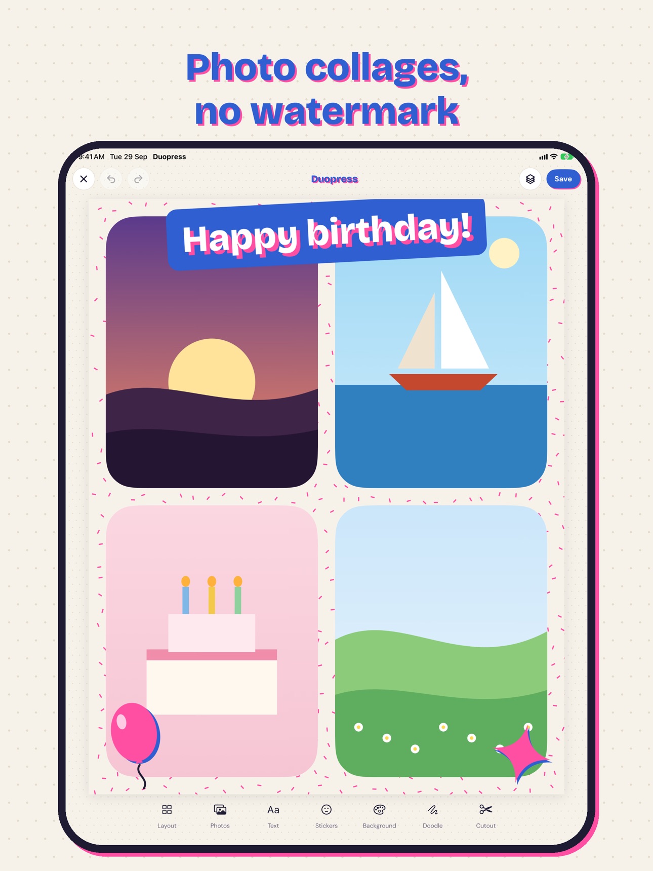 Screenshot 7 of Duopress: Photo Collage Maker