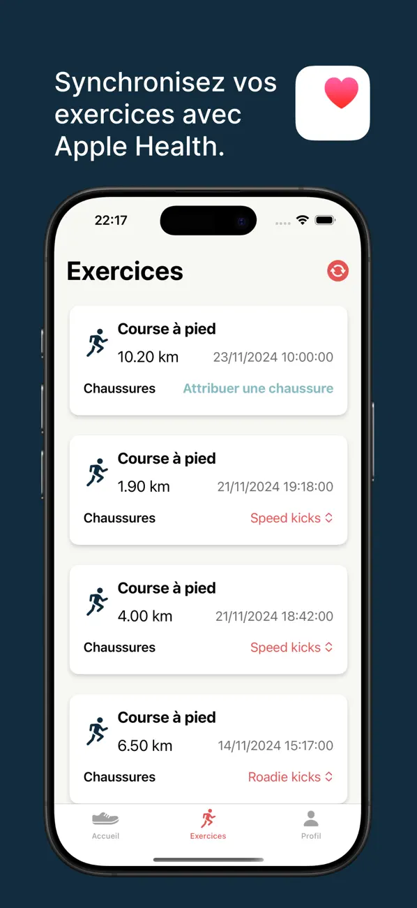 Screenshot #3 pour Track My Shoe