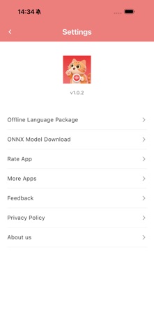 App screenshot