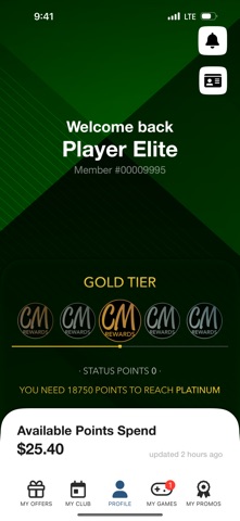 Club Mudgee (Soldiers Club) app screenshot