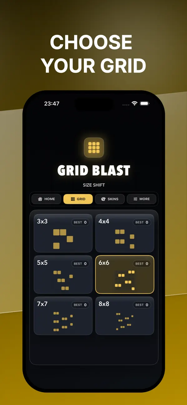 Screenshot #3 pour Grid Blast - Size Shift