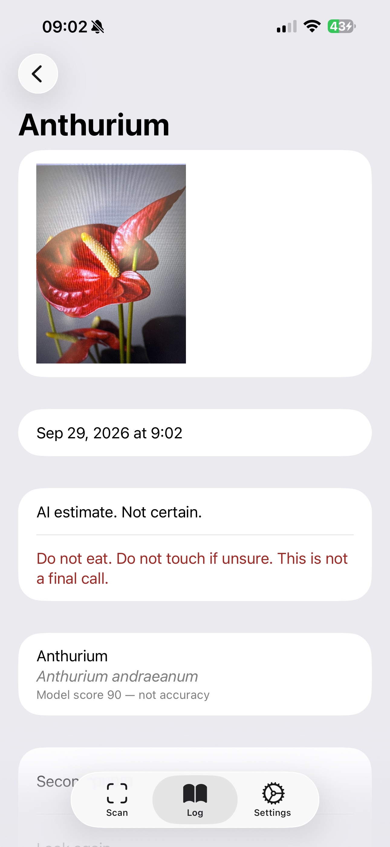 Screenshot 2 of BractAI: Plant Field Log