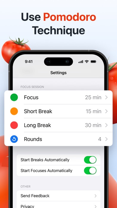 Focus Keeper: Pomodoro Timer Screenshot