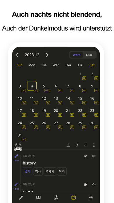 VoCat: Mein eigener Wortschatz screenshot 8