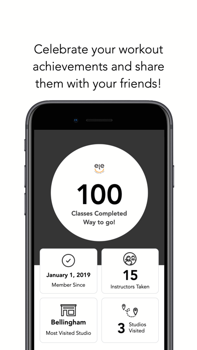 Elements Hot Yoga Studio iPhone screenshot 4 - Health & Fitness app