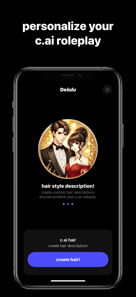 Delulu AI: Customize C.ai Bots screenshot 3