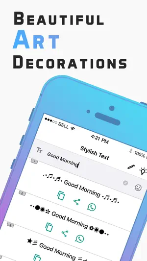 Stylish Text - Fonts Keyboard screenshot 4