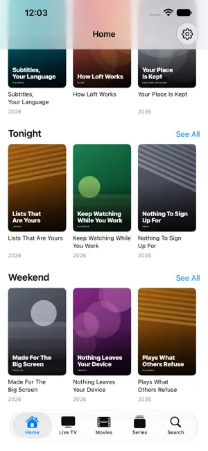 Loft: Video Player screenshot 4