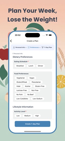 SmartBites - Meal Planner Screenshot 5 of 7