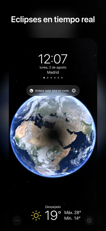 Living Earth - Reloj y clima screenshot 6 of 6
