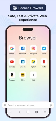 Private Browser: Secure Web screenshot 1