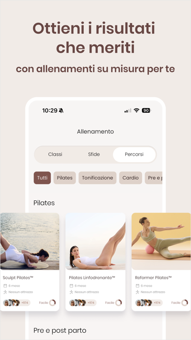Traininpink: Pilates e Fitness Screenshot