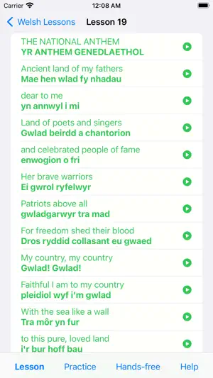 Welsh Lessons screenshot 3