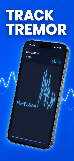 Tremor Test: Measure & Monitor screenshot 2