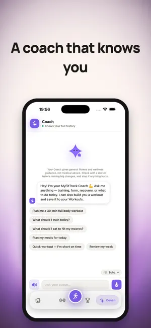 MyFitTrack screenshot 2
