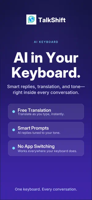 TalkShift – AI Keyboard screenshot 3