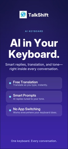 TalkShift – AI Keyboard Screenshot 3 of 10