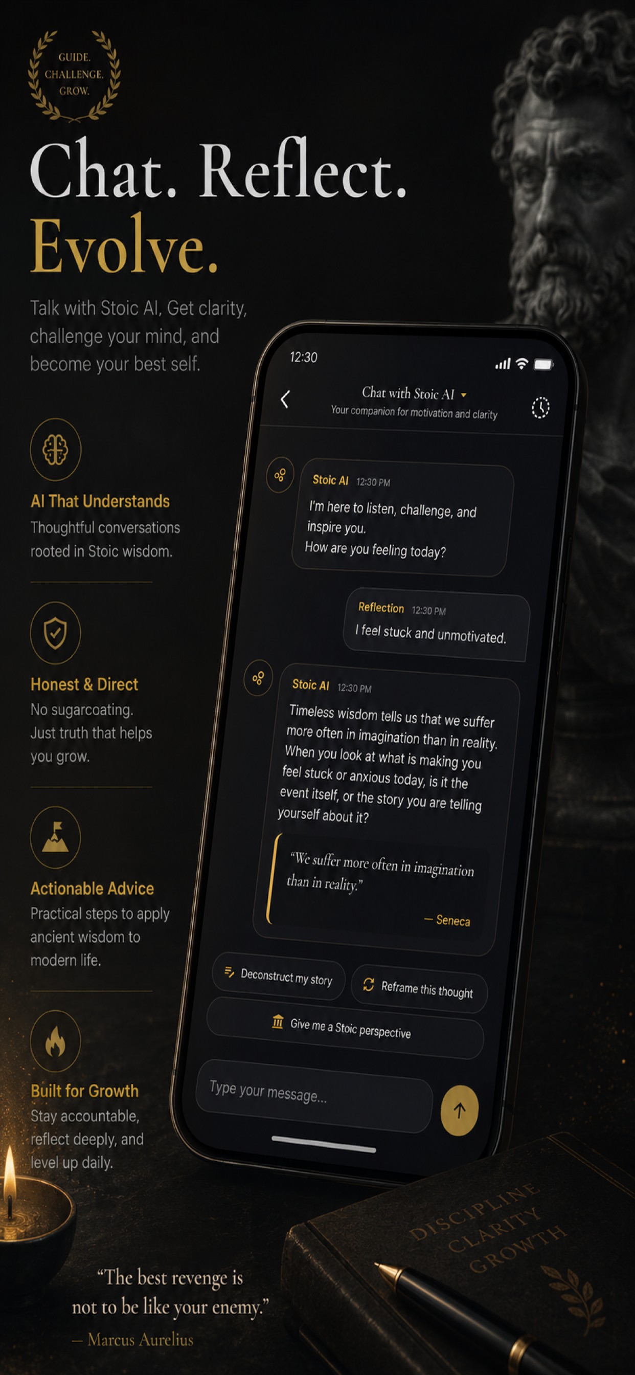 Our Path AI: Stoic Mindset screenshot 4