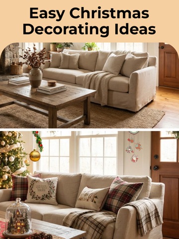 Christmas Decor AI iPad screenshot