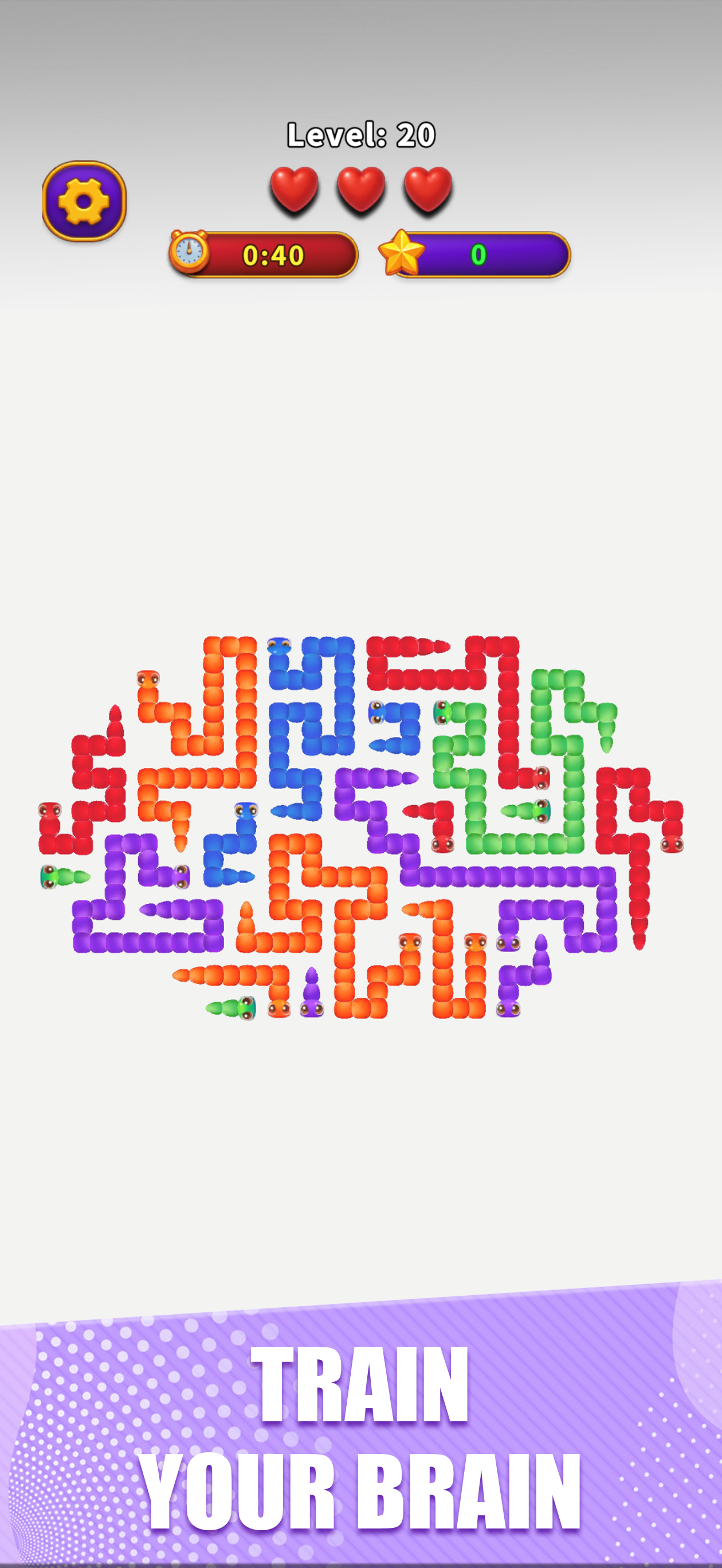 Caterpillar Escape:Puzzle Game