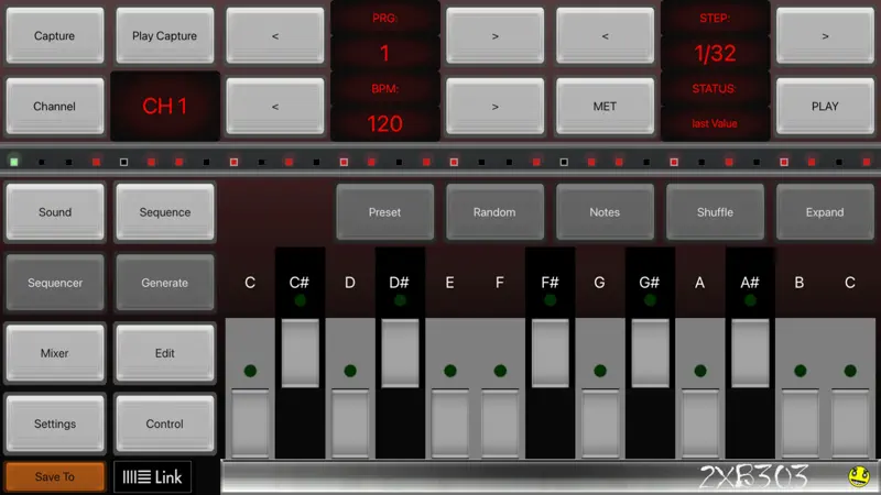 2XB303 Acid Bass Loop Maker screenshot 3 of 4