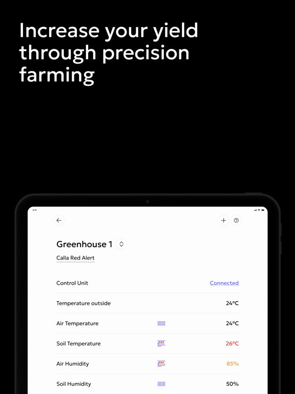 Gros.farm iPad screenshot 2 - Business app